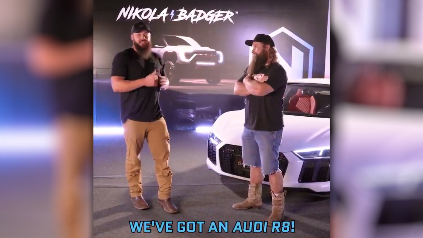 The Diesel Brothers Are Now Shilling For the Nikola Badger, an Electric Pickup That Doesn’t Exist