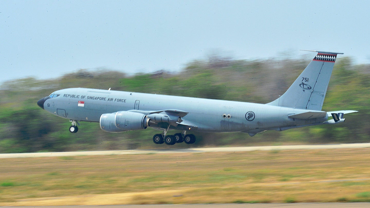 Retired Singaporean KC-135R Tankers Look Set To Join U.S. Private Aerial Refueling Market