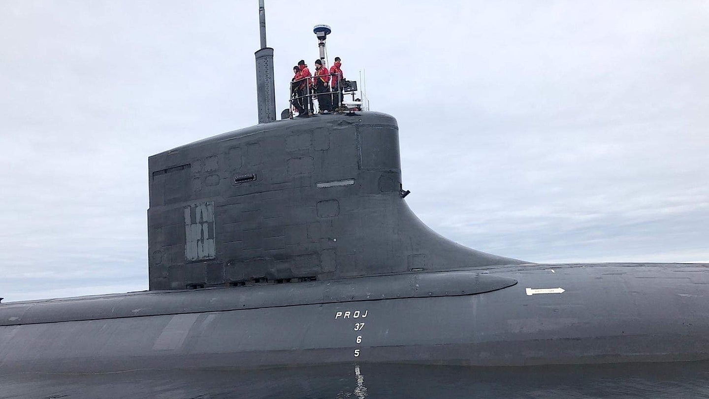 Secretive Seawolf Submarine Makes Port Call In Europe For The Second Time In Two Months