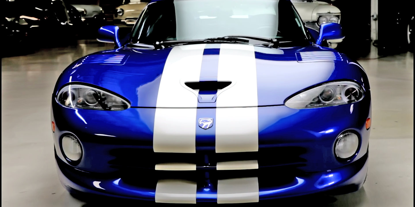 Jay Leno’s 1996 Dodge Viper GTS Coupe Is Only Getting Better After 25 Years
