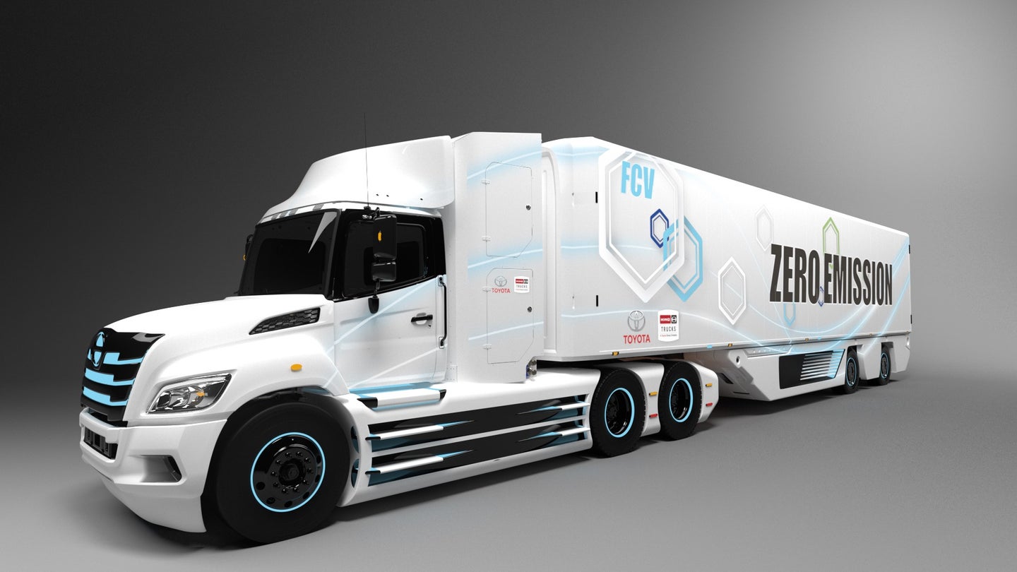If It Works, Toyota’s Fuel Cell Semi-Truck Could Doom the Startups
