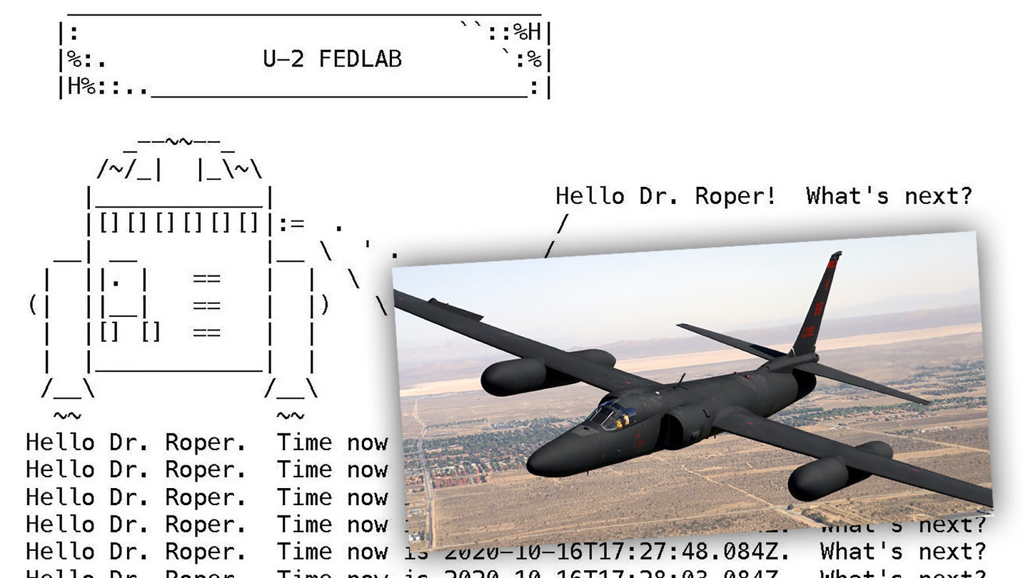 U-2 Spy Plane Got New Target Recognition Capabilities In First-Ever In-Flight Software Update