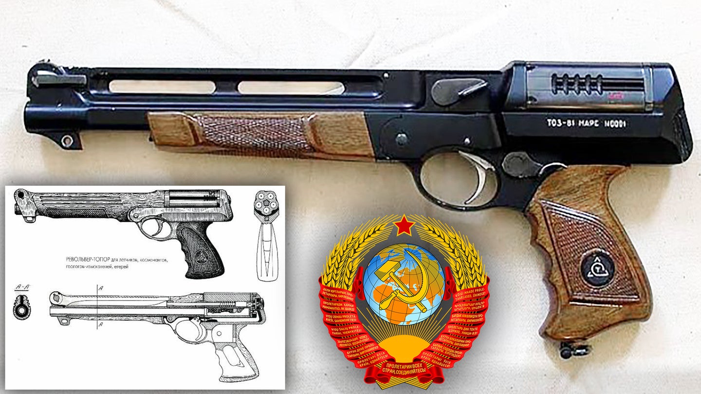 The TOZ-81 &#8216;Mars&#8217; Gun Was The Soviet Union&#8217;s Ultimate Space Revolver