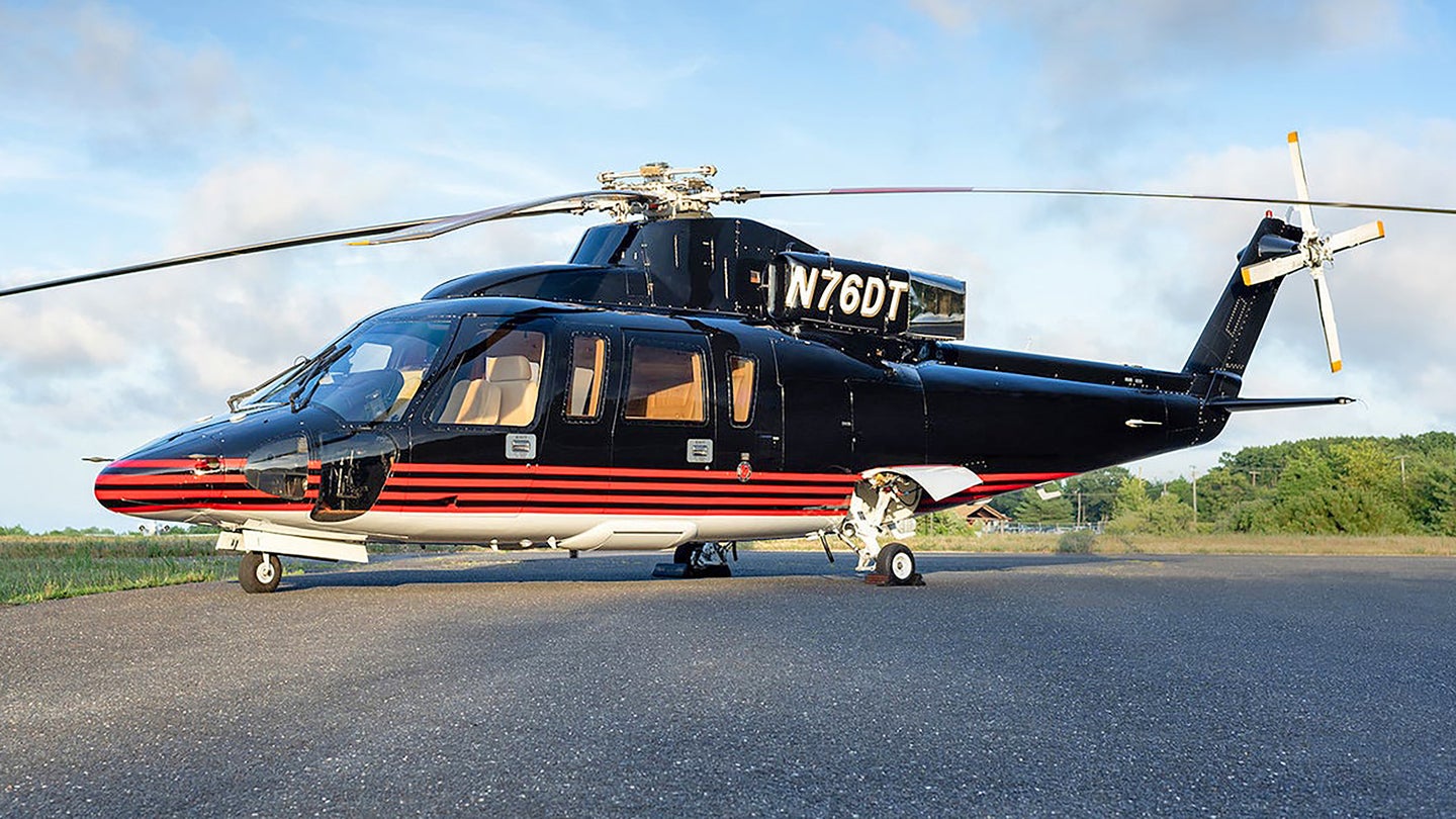 Donald Trump’s Famous S-76 Helicopter Is For Sale