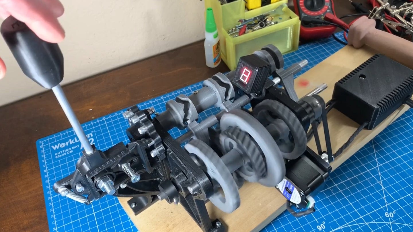 This 3D-Printed Sequential Gearbox Shows You Exactly How It Changes Gears
