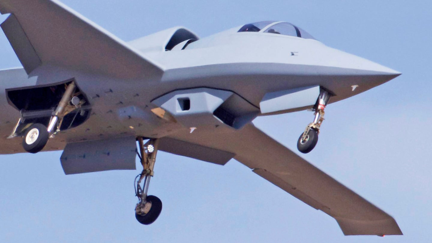 Scaled Composites’ Stealthy Test Jet Now Flying With Possible Laser Weapon Modifications