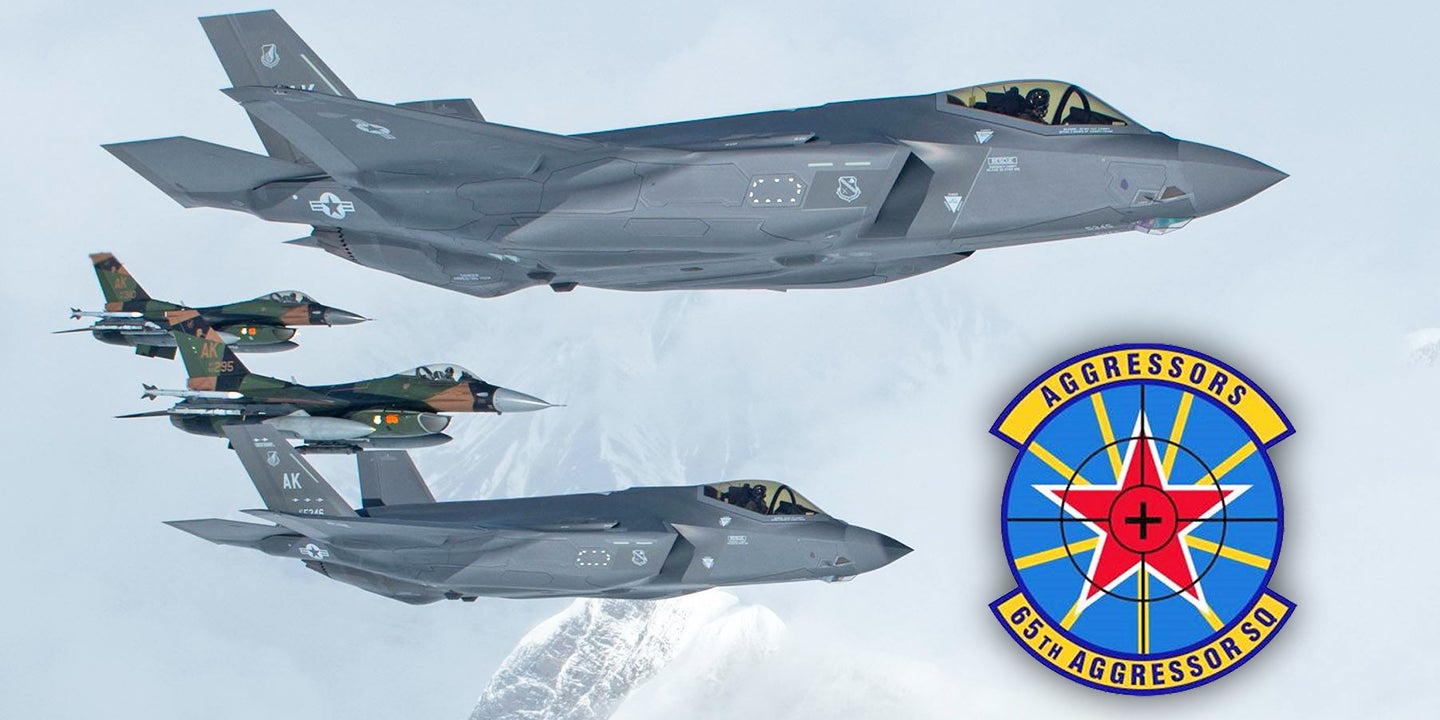 New Aggressor Squadron At Nellis Air Force Base Will Have Both F-16s And F-35s