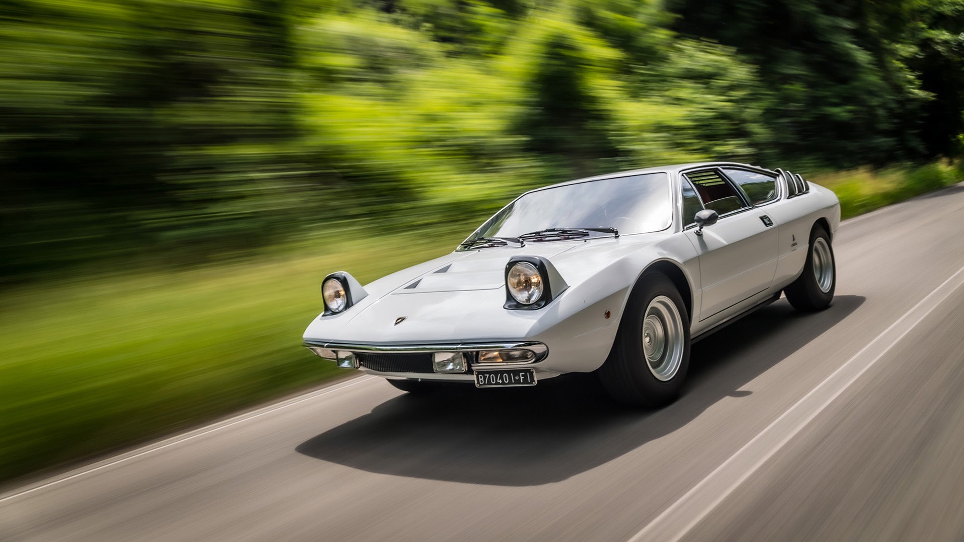 Happy 50th Birthday to the Lamborghini Urraco and Its Teeny  V8