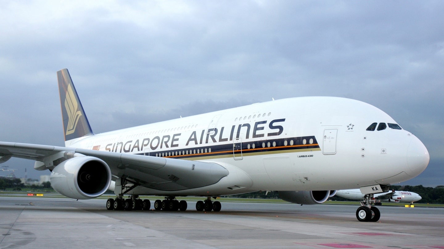 Singapore Airlines’ Parked Airbus A380 Restaurant Service Sells Out in 30 Minutes