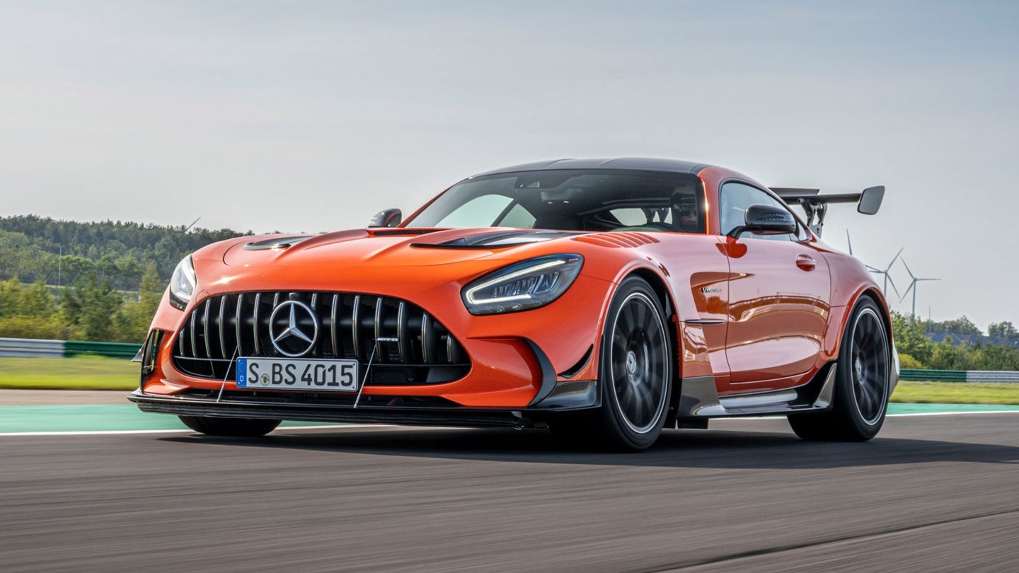 The Mercedes-AMG GT Black Series May Have Just Smashed the Production Car Nurburgring Lap Record