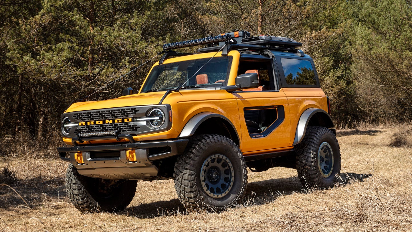 2021 Ford Bronco Won’t Offer Those Cool Donut Doors