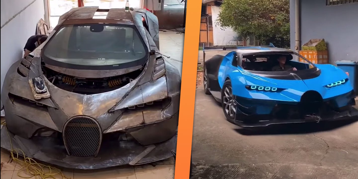 Bugatti Vision Gran Turismo Replica Built by Chinese Mechanic Is Fully Drivable