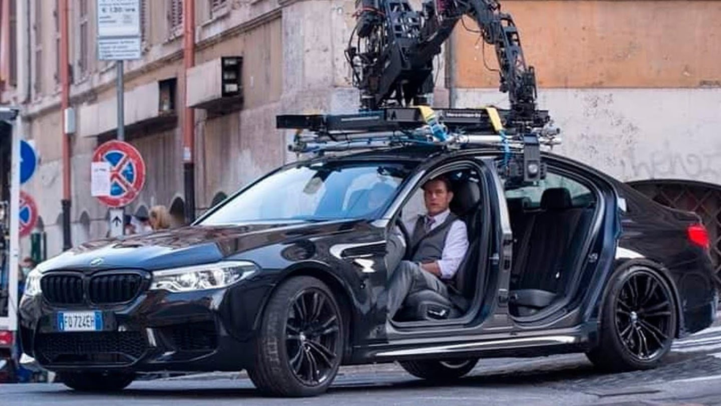 Watch a Doorless BMW M5 Bomb Through Rome for Mission: Impossible 7