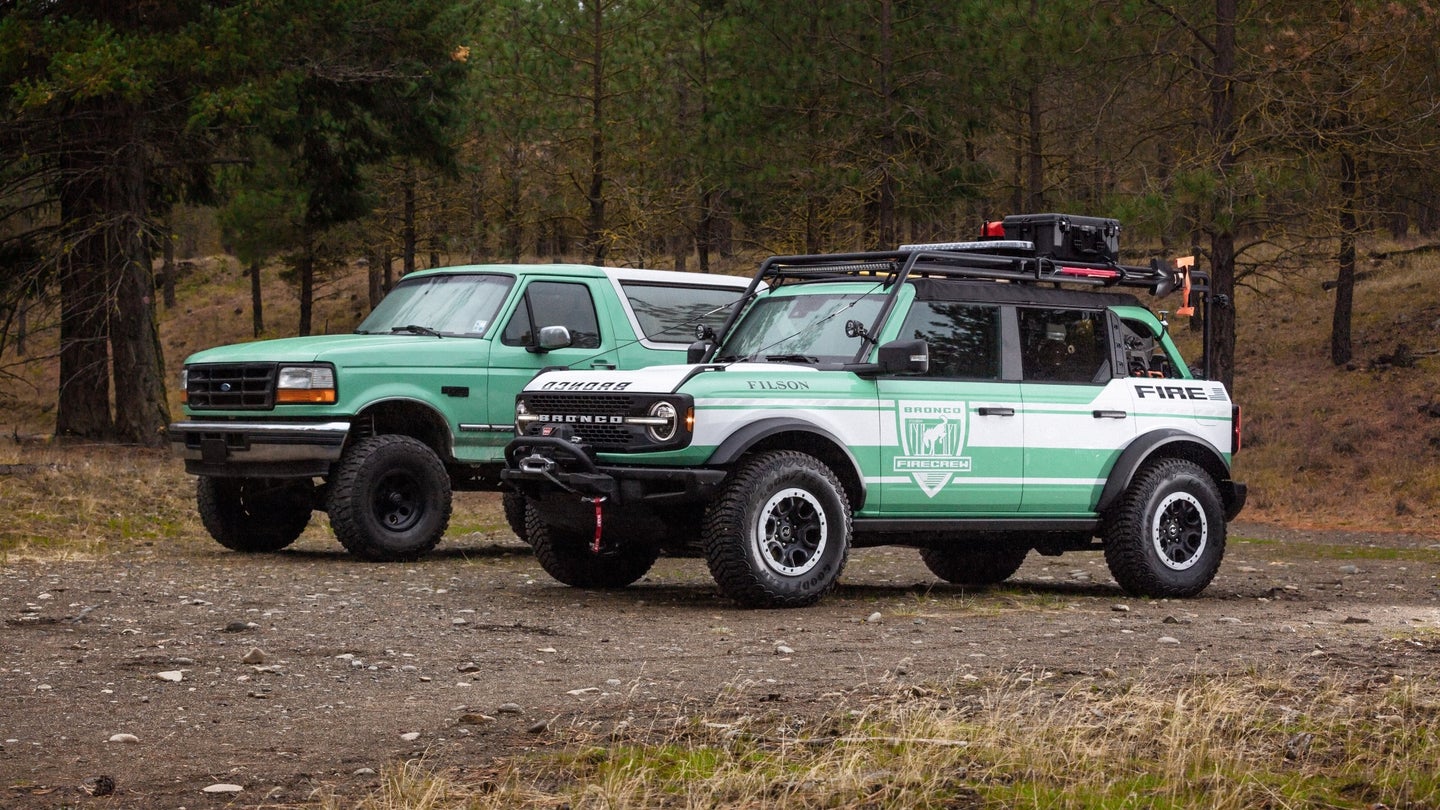 Meet the Ford Bronco Built to Fight Forest Fires