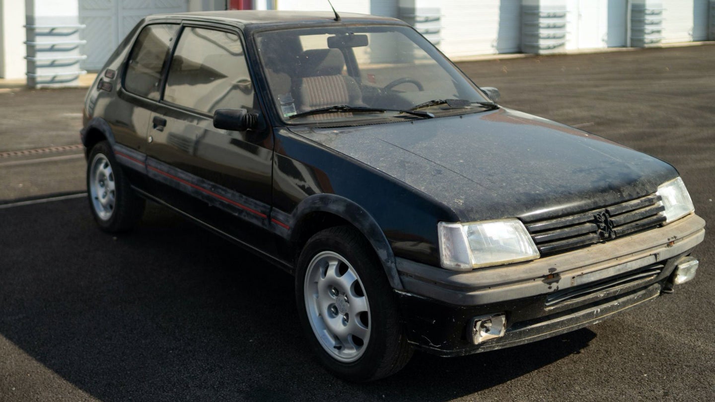 You Can Now Buy a Factory-Restored Peugeot 205 GTI