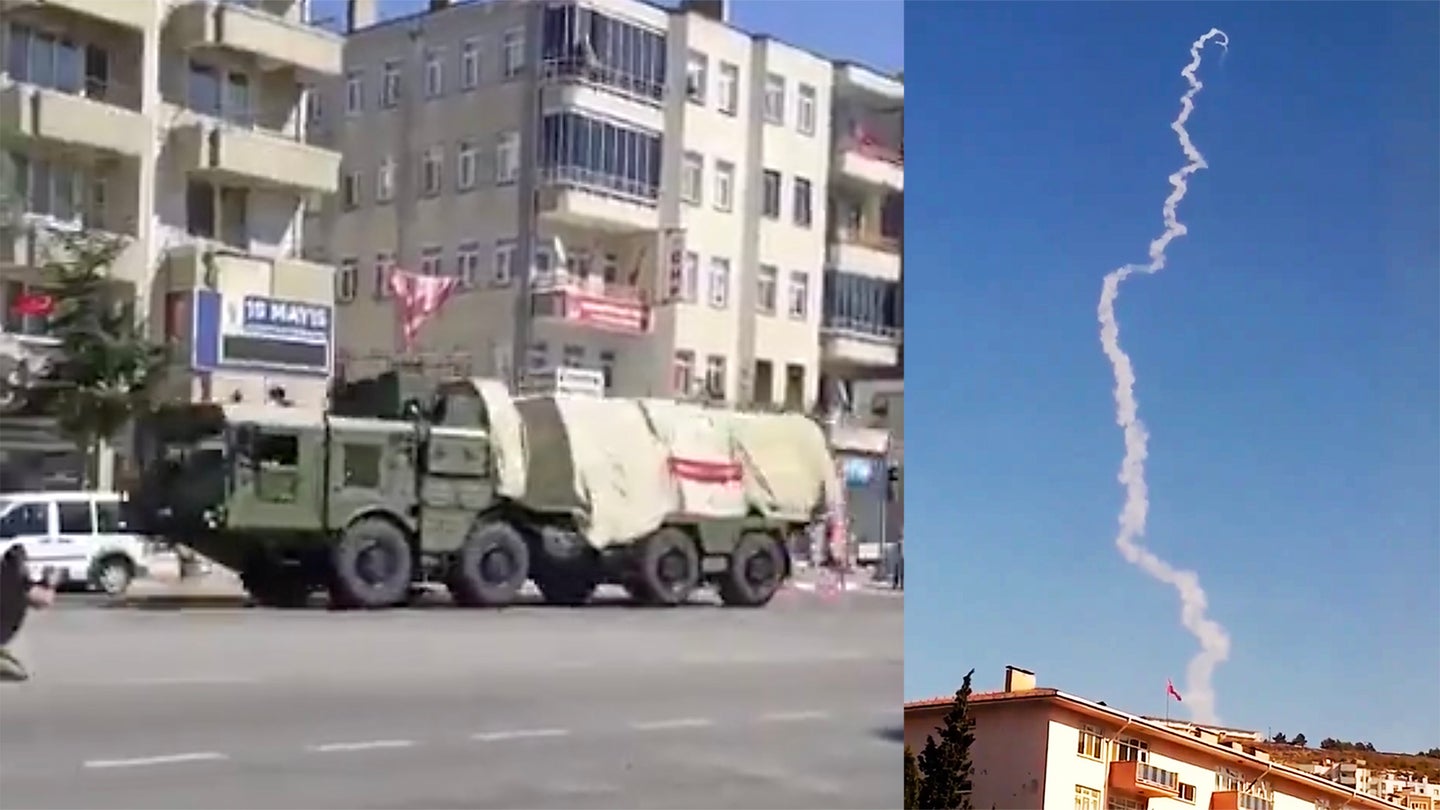 Turkey Has Reportedly Test Fired Its S-400 Air Defense System For The First Time