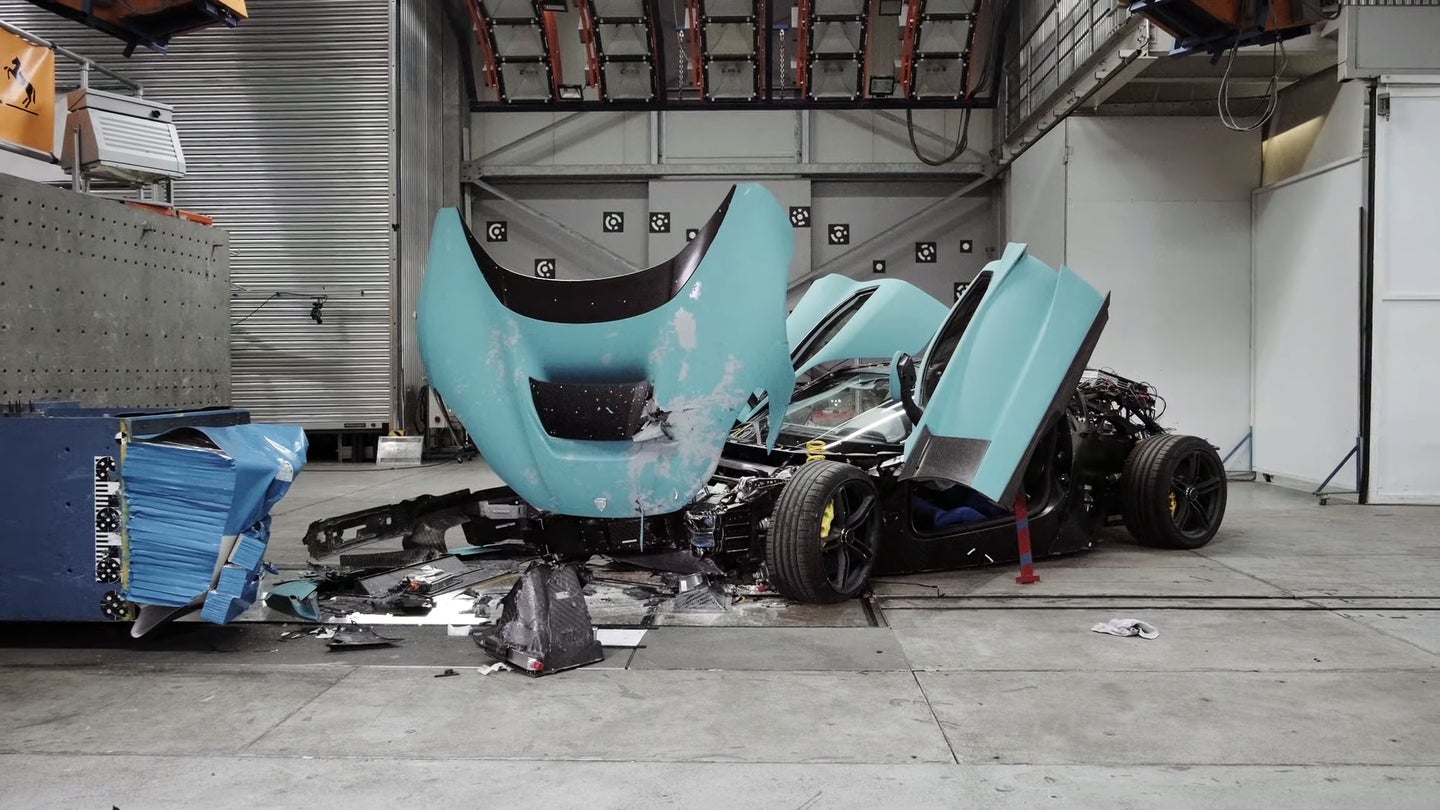 It Hurts to Watch Rimac Crash Test Its $1M C_Two Hypercar Prototypes