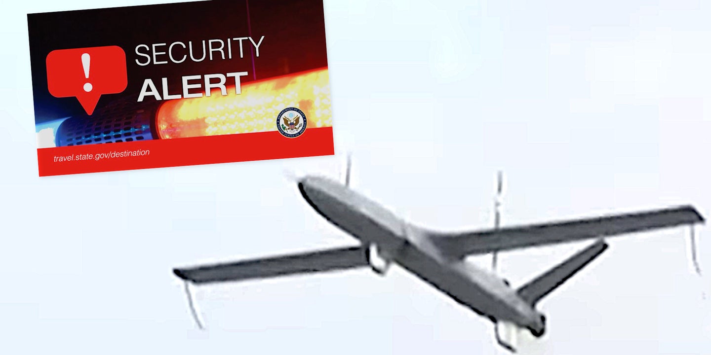 The State Department Is Now Warning Of Impending Drone Attacks And How To Survive Them
