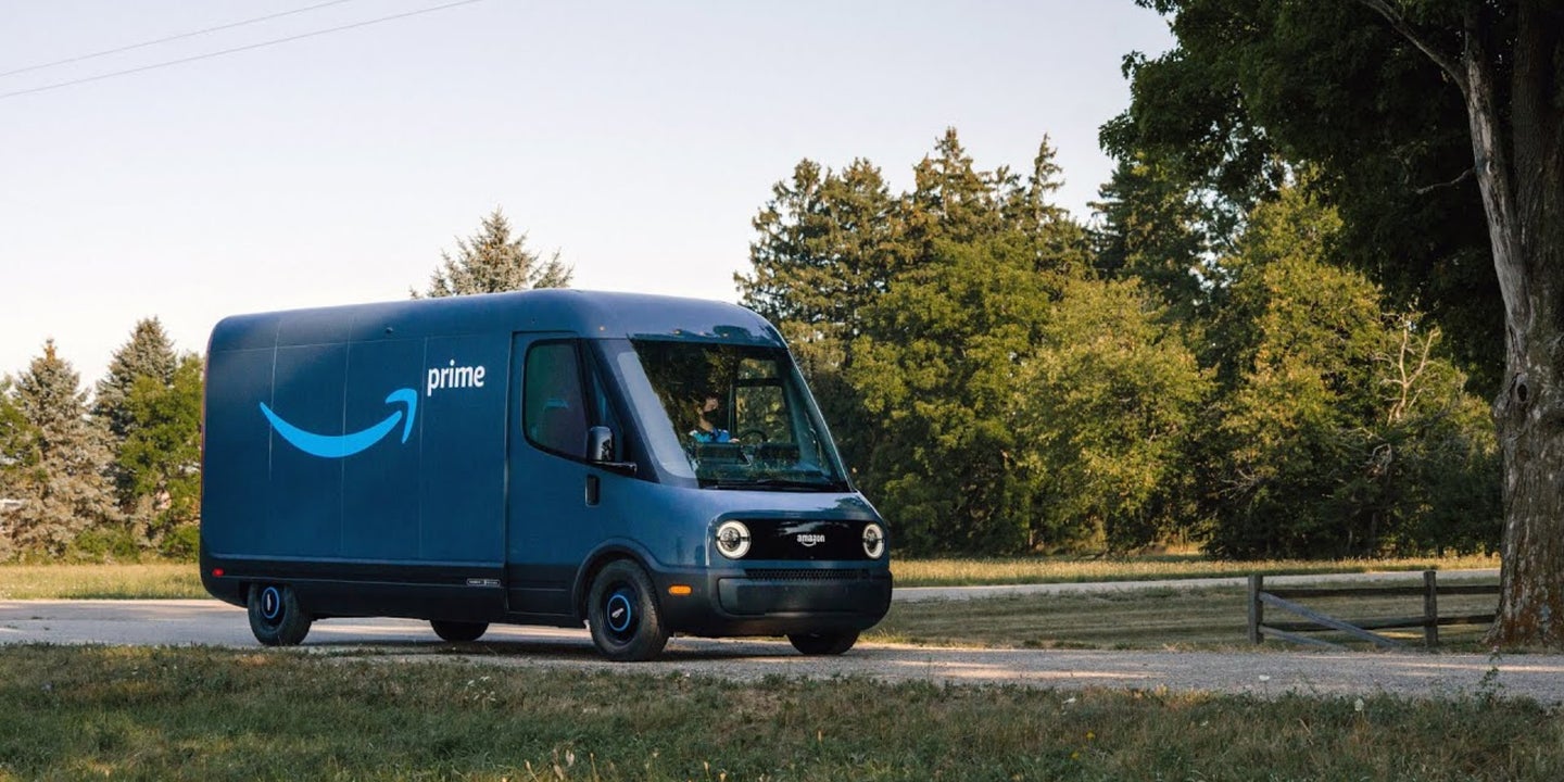Here&#8217;s Our First Real Look at Amazon&#8217;s Rivian-Made Electric Delivery Van