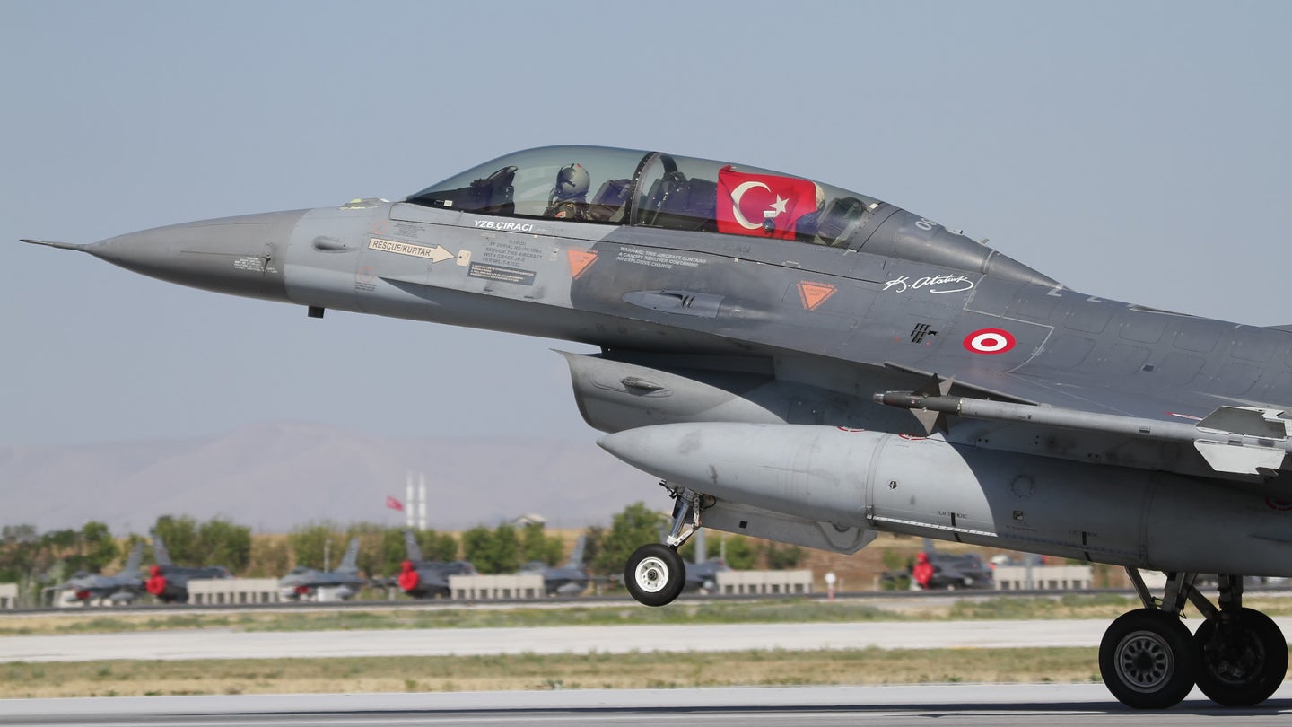 Turkey&#8217;s Forward Deployed F-16s In Azerbaijan Have Moved To A New Base