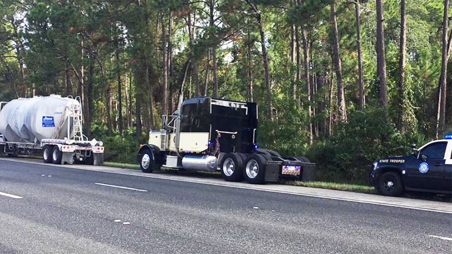 Yes, Florida Highway Patrol Really Uses Stealthy Semi-Trucks for Traffic Stops