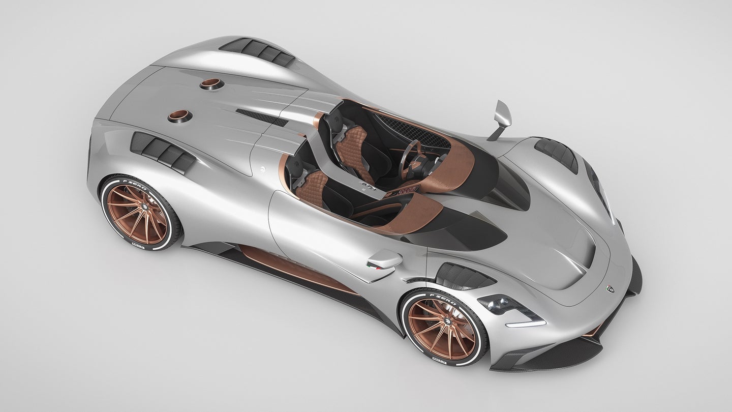 Italian Shop Is Turning the C8 Corvette Into This Wild Futuristic Speedster