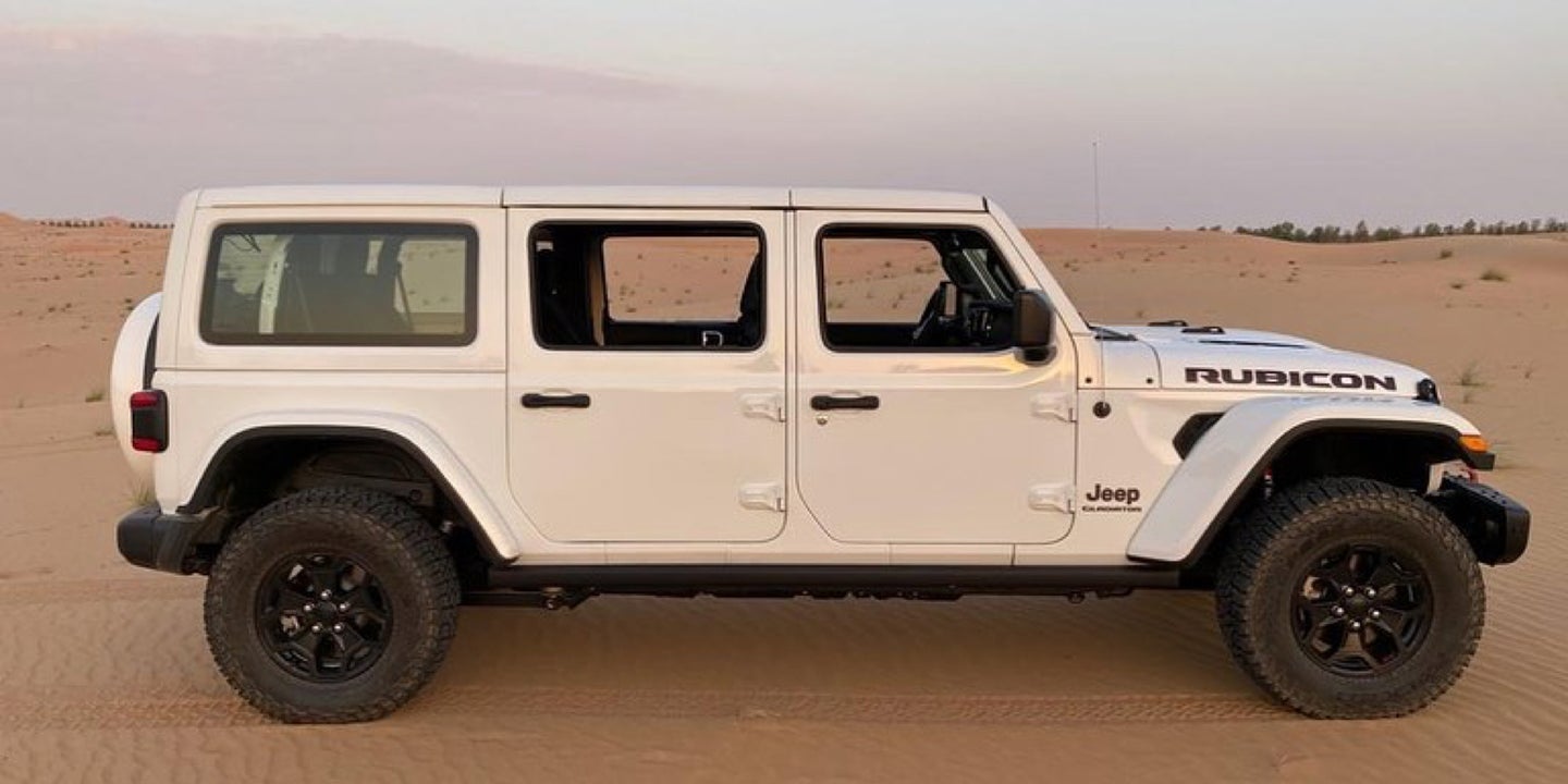 Does A Jeep Wrangler Need Three Rows Of Seats? This Sheikh Said Yes [Corrected]