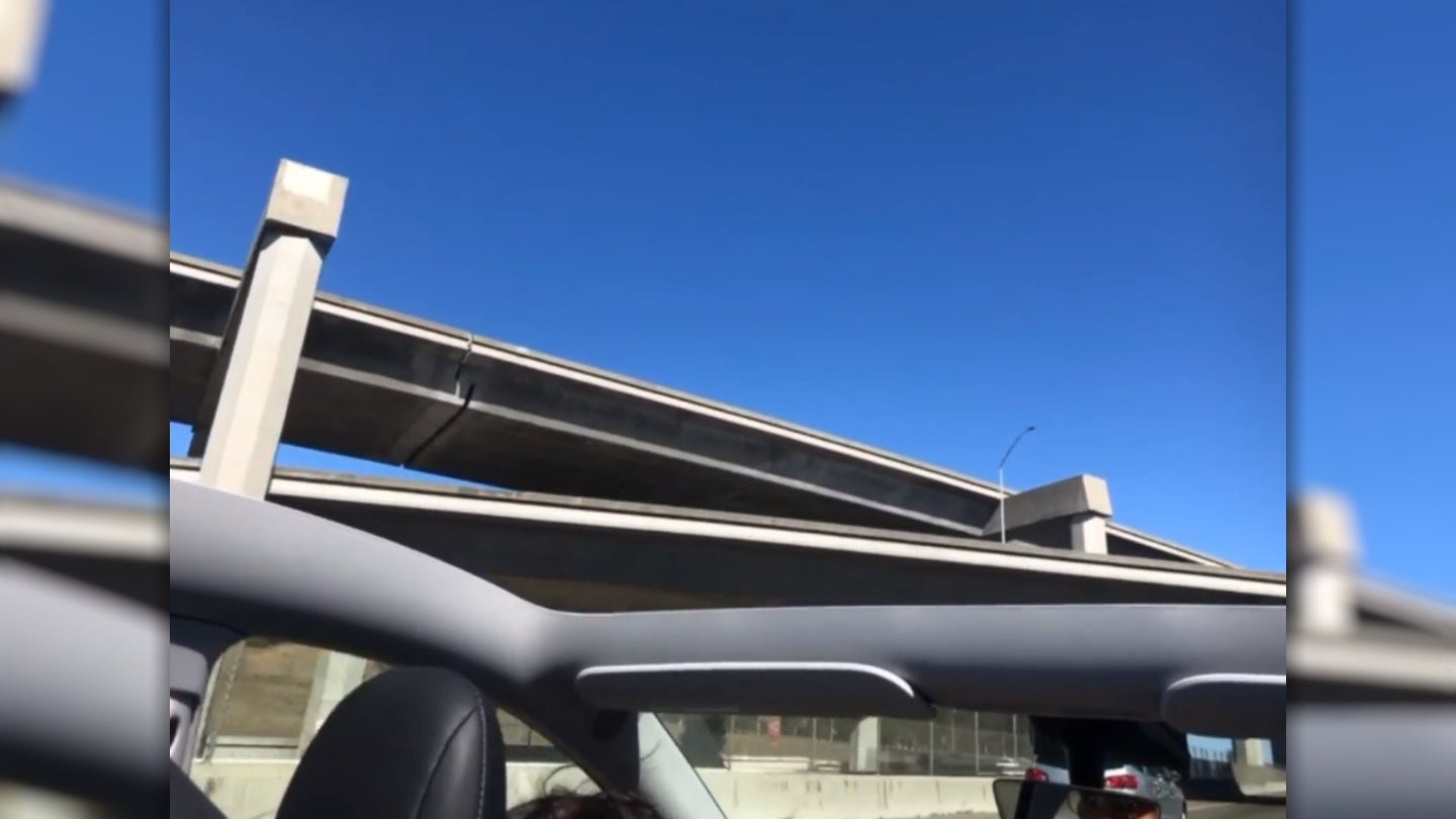 Brand New Tesla Model Y’s Roof Flies Off On the Highway