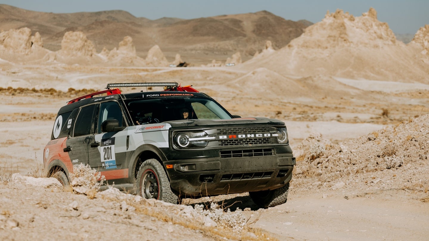 The 2021 Ford Bronco Sport Went Out and Won Its Class at This Year’s Rebelle Rally