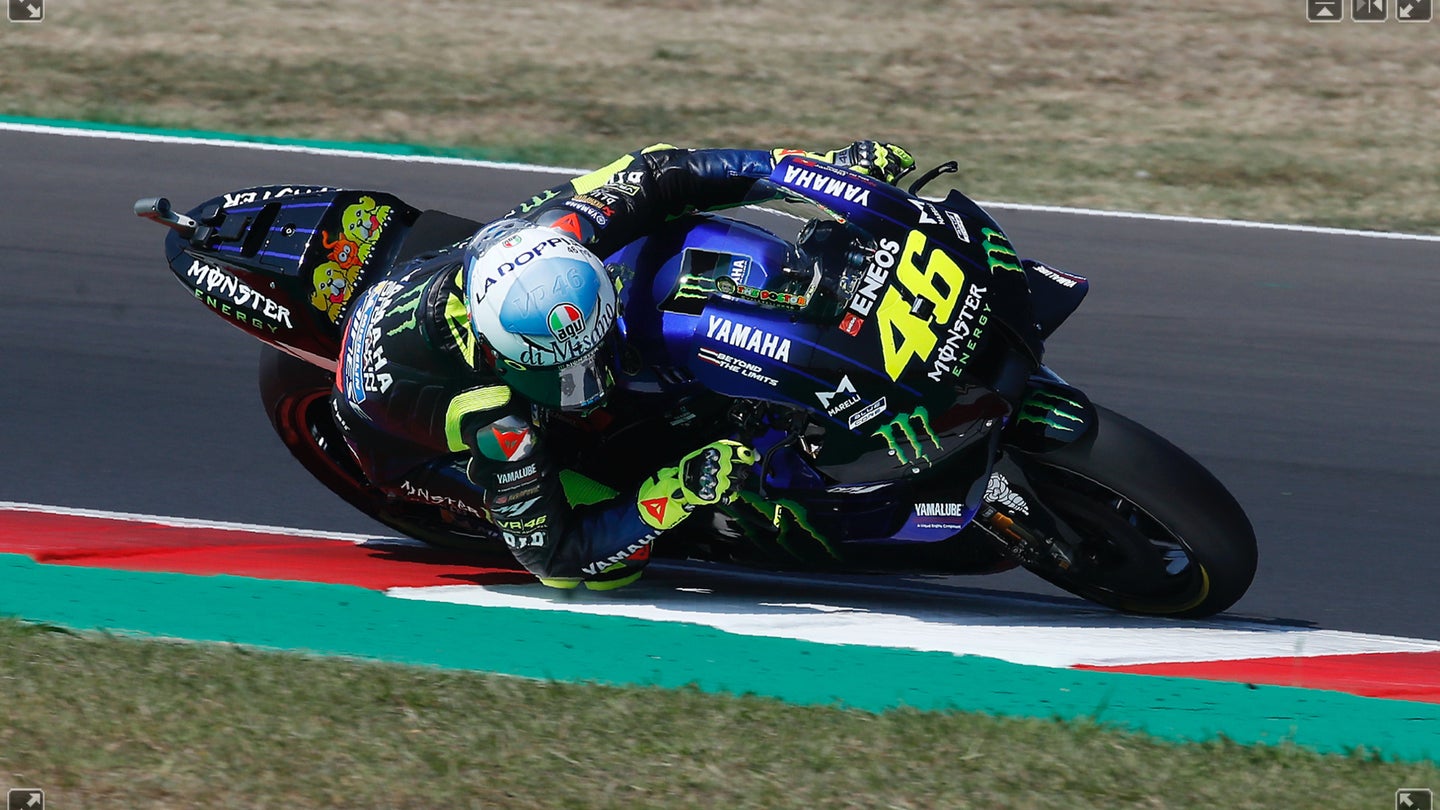Motorcycle Racing Legend Valentino Rossi Tests Positive for COVID-19