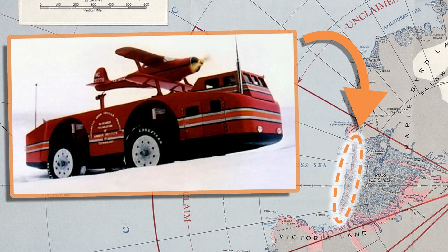 Scientists Find Probable Location of Massive Polar Exploration Vehicle Lost for Decades