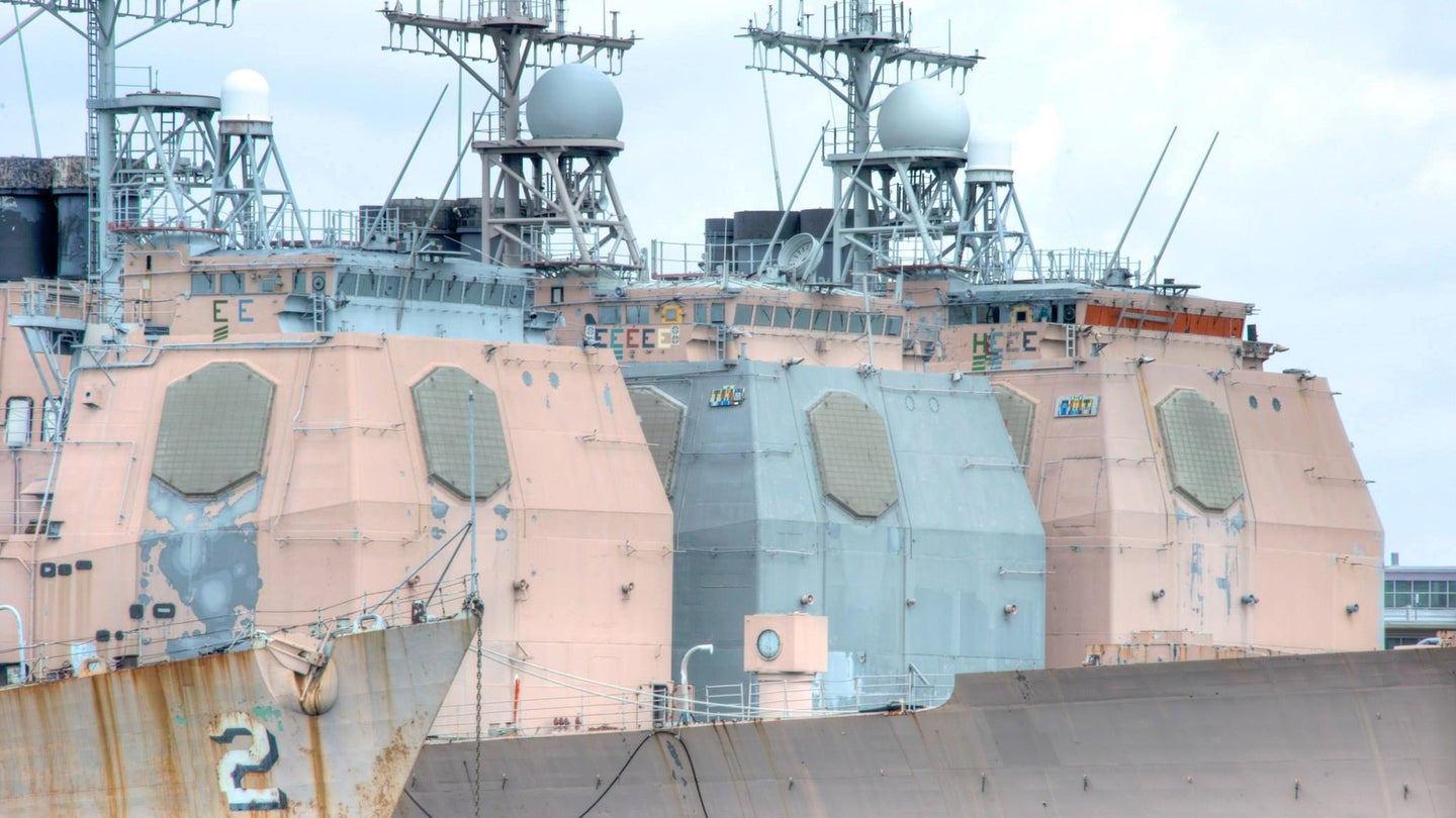 The Navy’s First Aegis Warship USS Ticonderoga Is Being Scrapped
