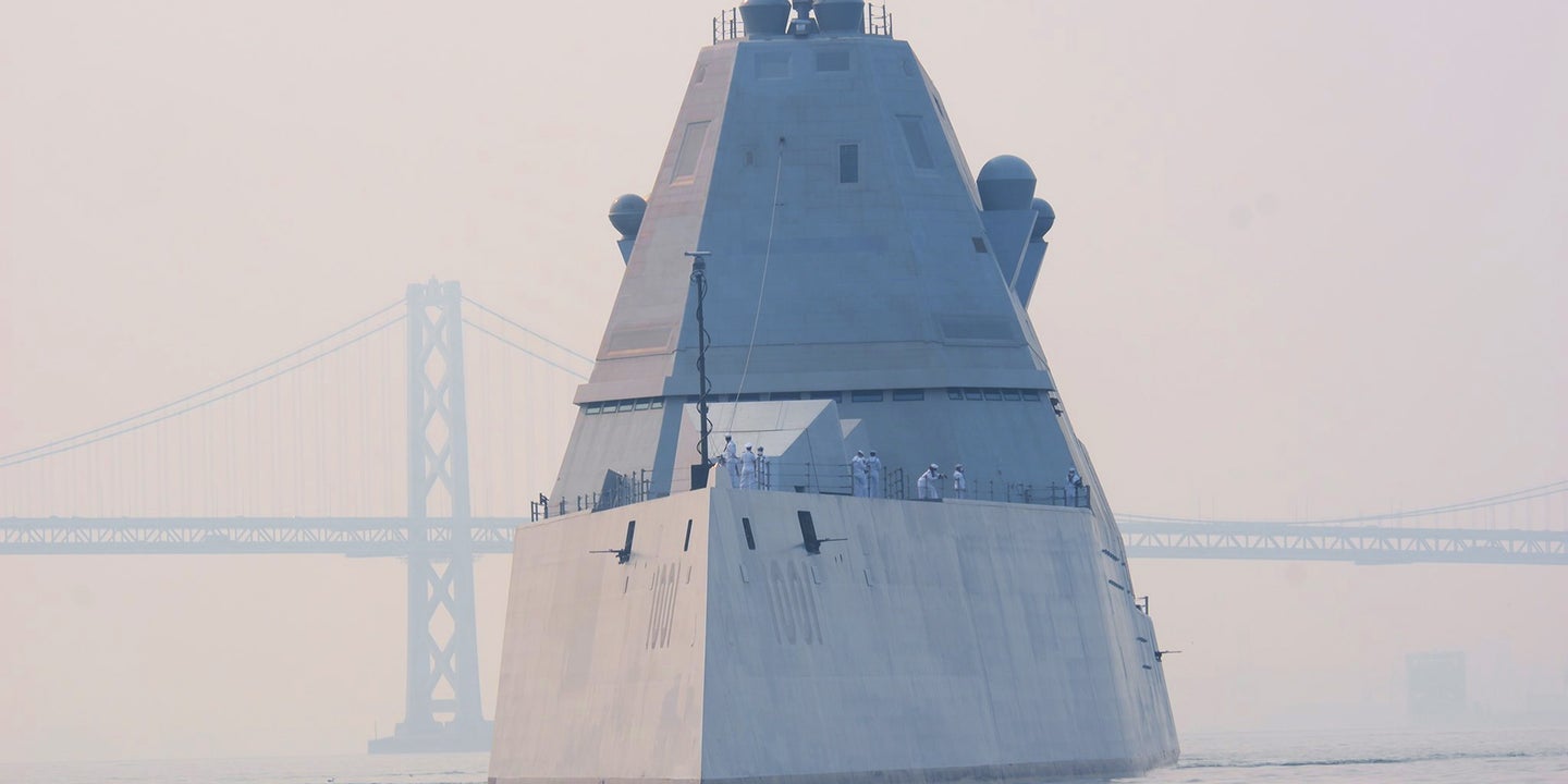 Navy&#8217;s Troubled Stealth Destroyers May Have Radars Replaced Before Ever Sailing On A Mission