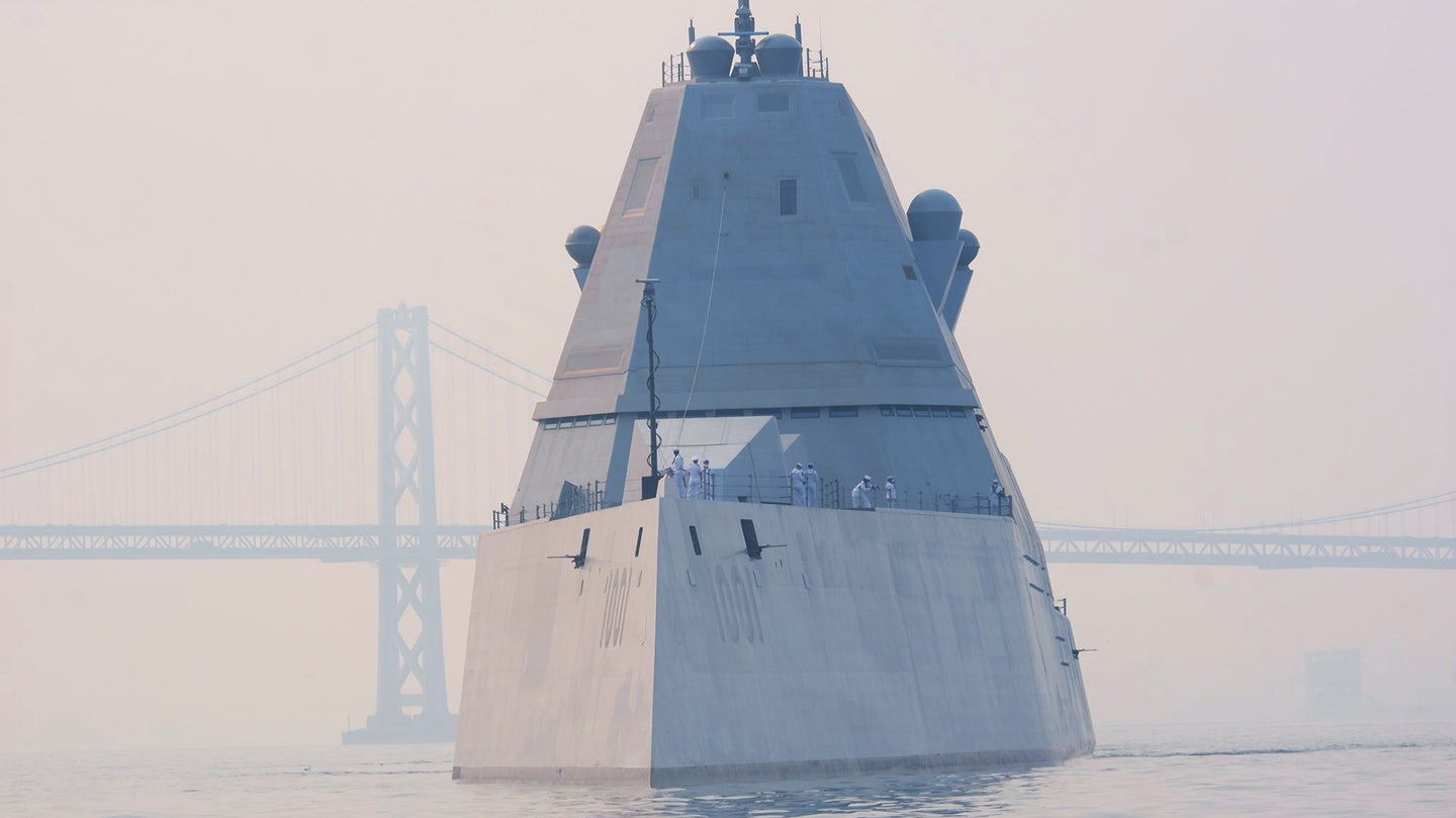 Navy&#8217;s Troubled Stealth Destroyers May Have Radars Replaced Before Ever Sailing On A Mission