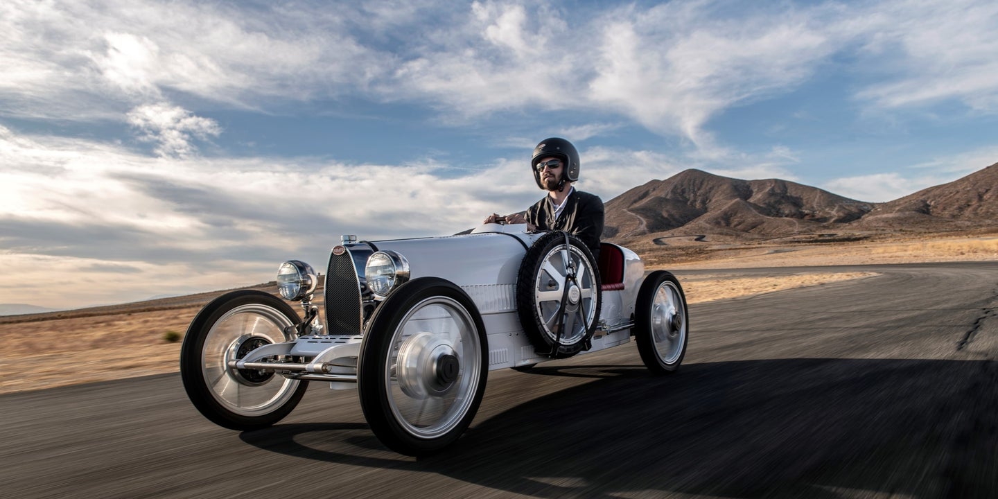 The New Bugatti Baby II Mini Car Dares You to Doubt a $71K Go-Kart Is Worth It