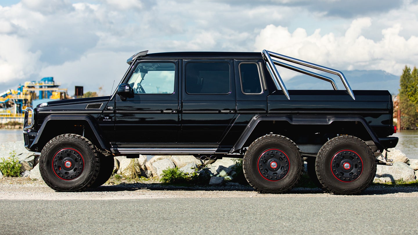 Our New Favorite Rich Person Put 47,000 Miles on Their G63 AMG 6×6—and It Just Sold for $900K