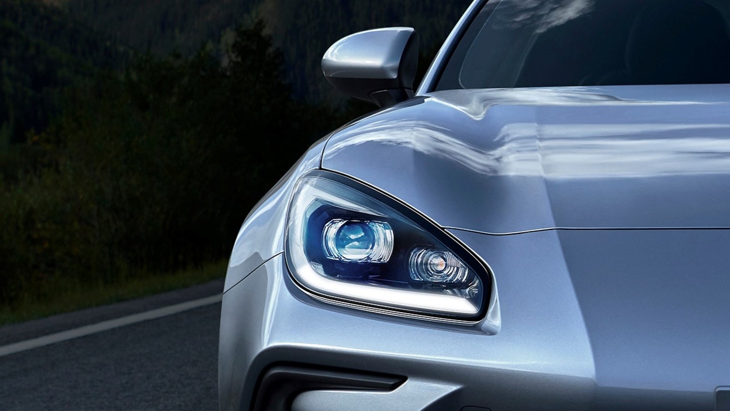 First Official Look at 2022 Subaru BRZ Shows a Face That’s Way Less Angry