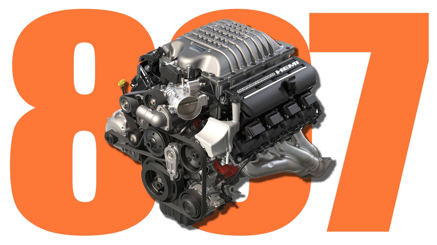 The 807-HP V8 Hellcat Redeye Crate Engine Is Here for Your Swapping Pleasure