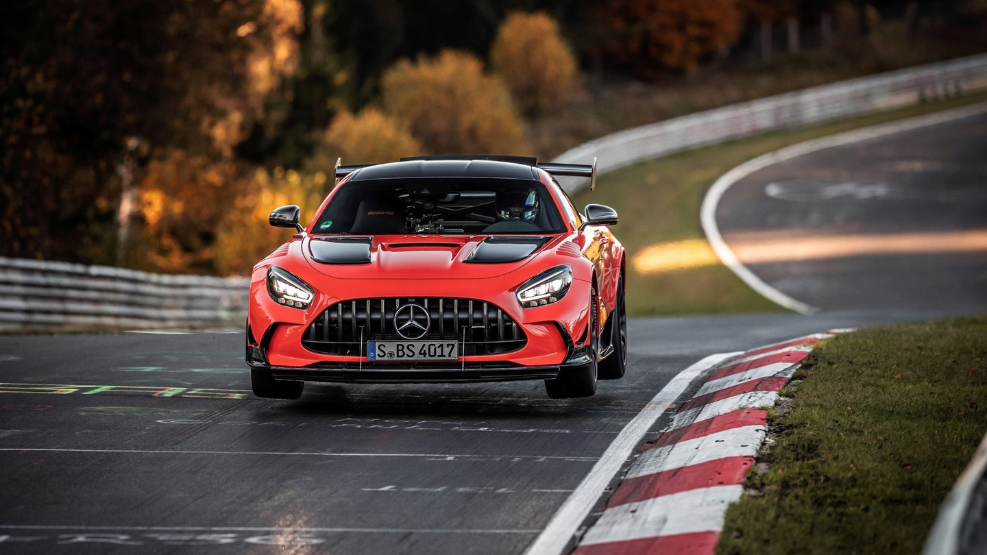 The Mercedes-AMG GT Black Series Is Now the Fastest Production Car Around the Nurburgring