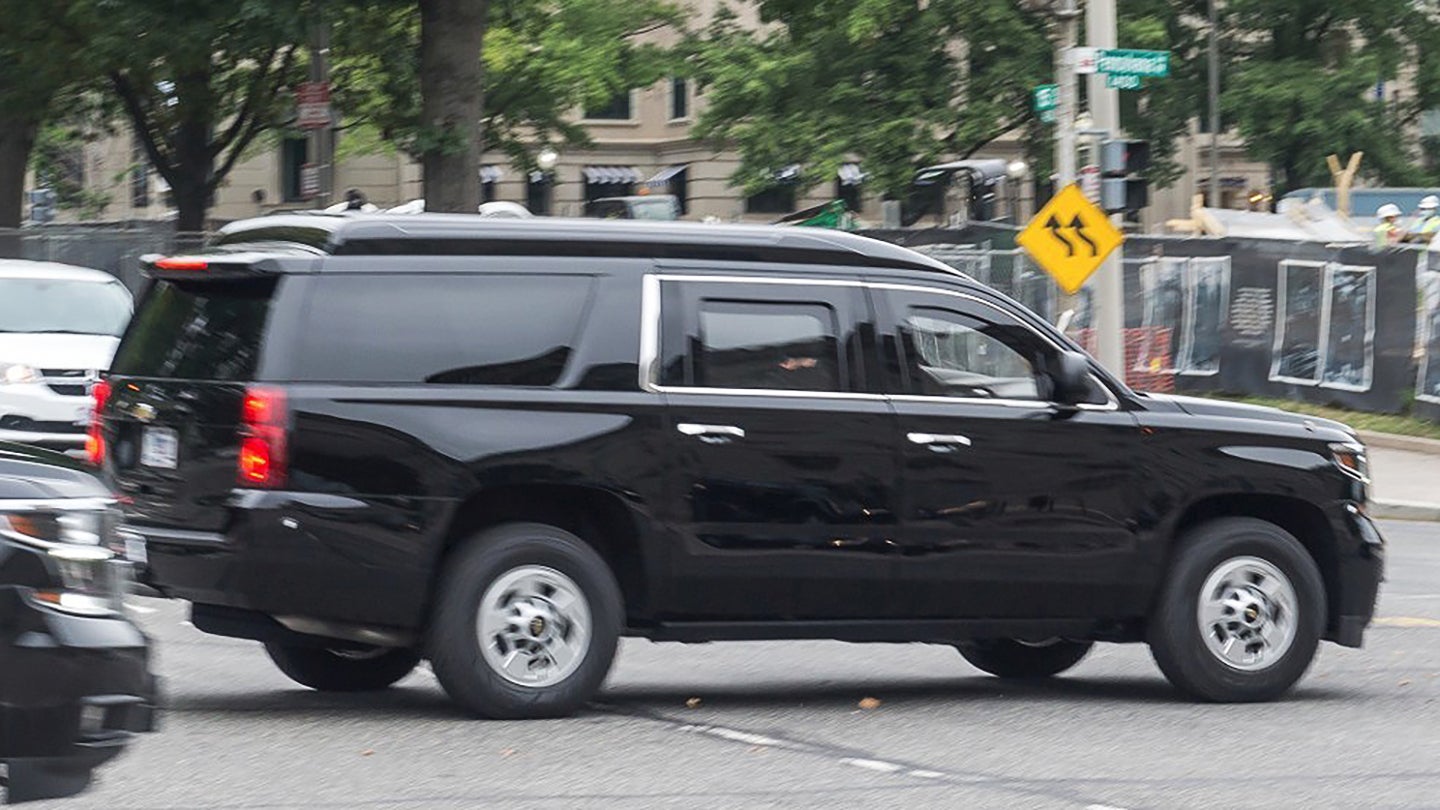 The Secret Service Has A New Chevy Suburban Presidential Limousine