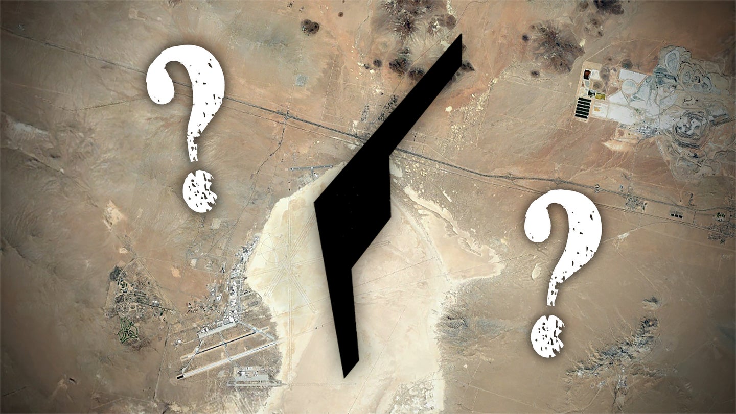 Was The Secret RQ-180 Stealth Drone Really Photographed Over The Mojave Desert?