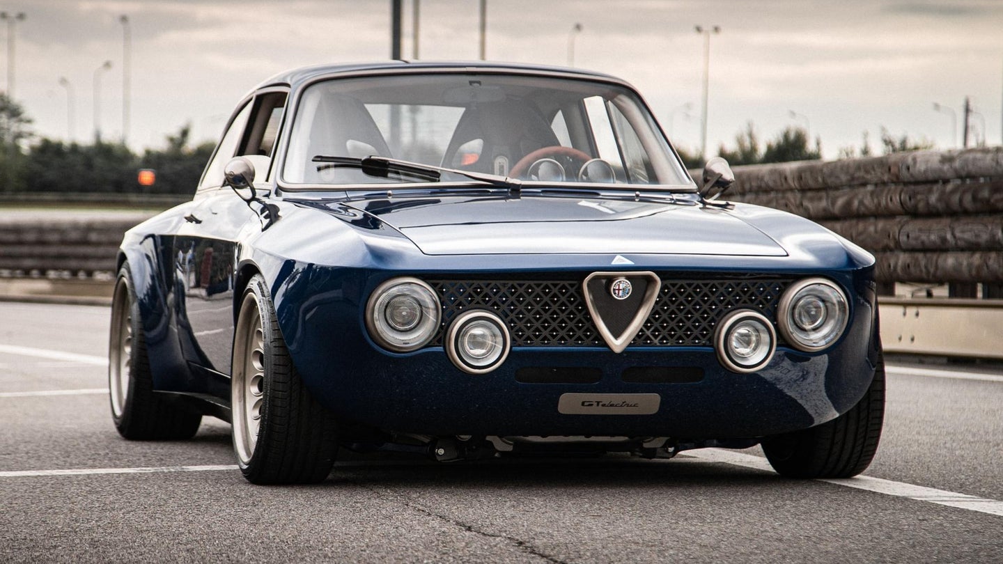 This 518-HP Electric Alfa Romeo Giulia GT Restomod Could Be the Most Reliable Alfa
