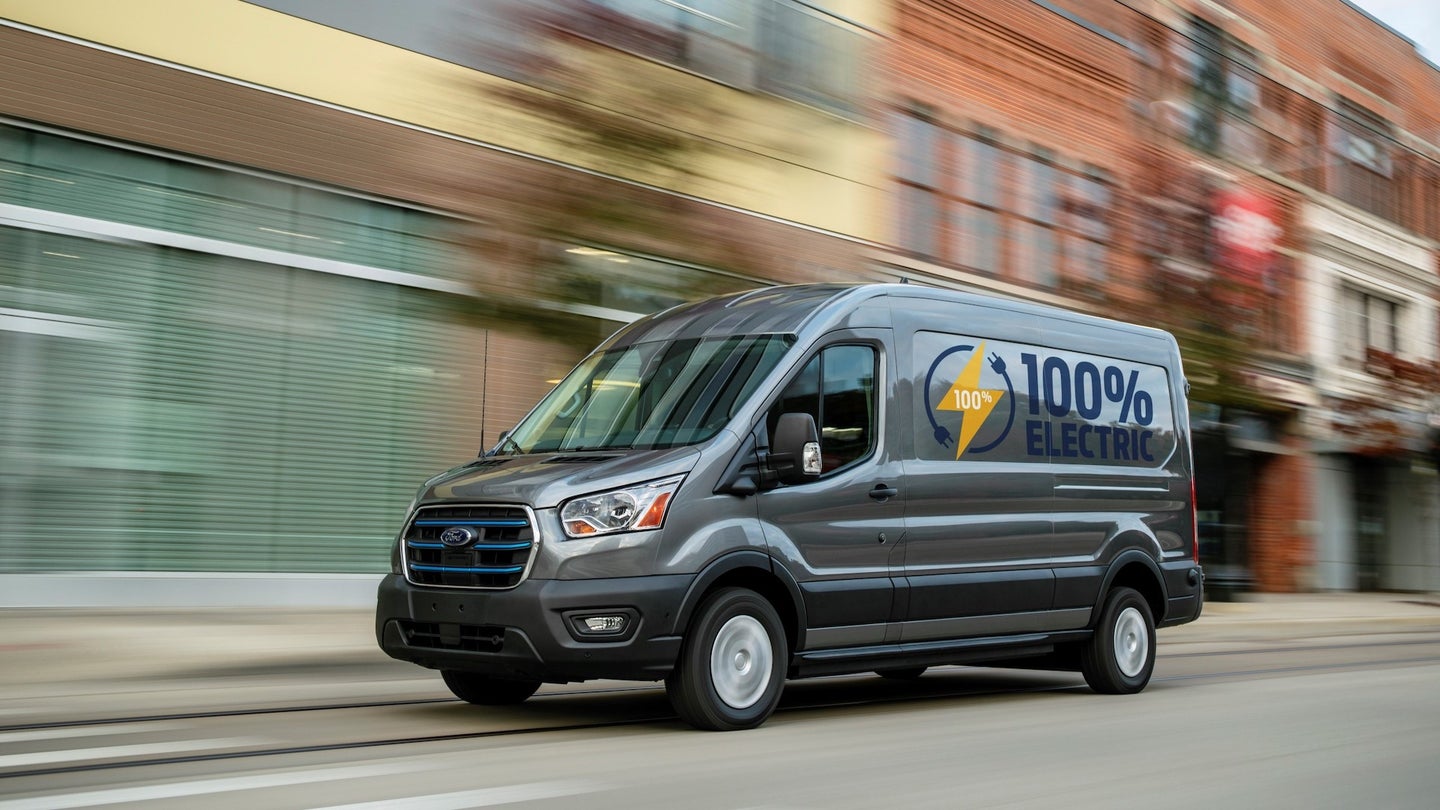 The 2022 Ford E-Transit Is An All-Electric Cargo Van Workhorse Starting at Less Than $45,000