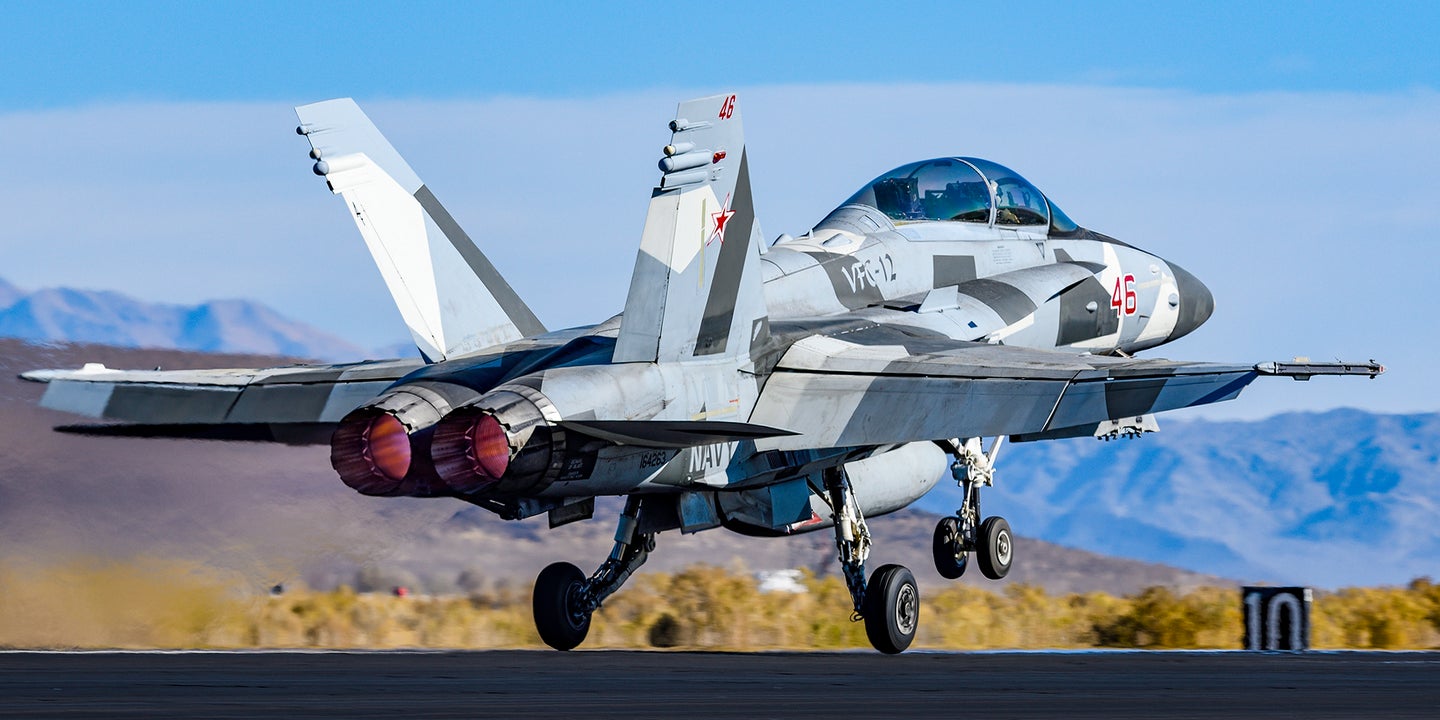 Inside The Navy&#8217;s Top Aggressor Squadron That Is About To Trade Its Hornets For Super Hornets