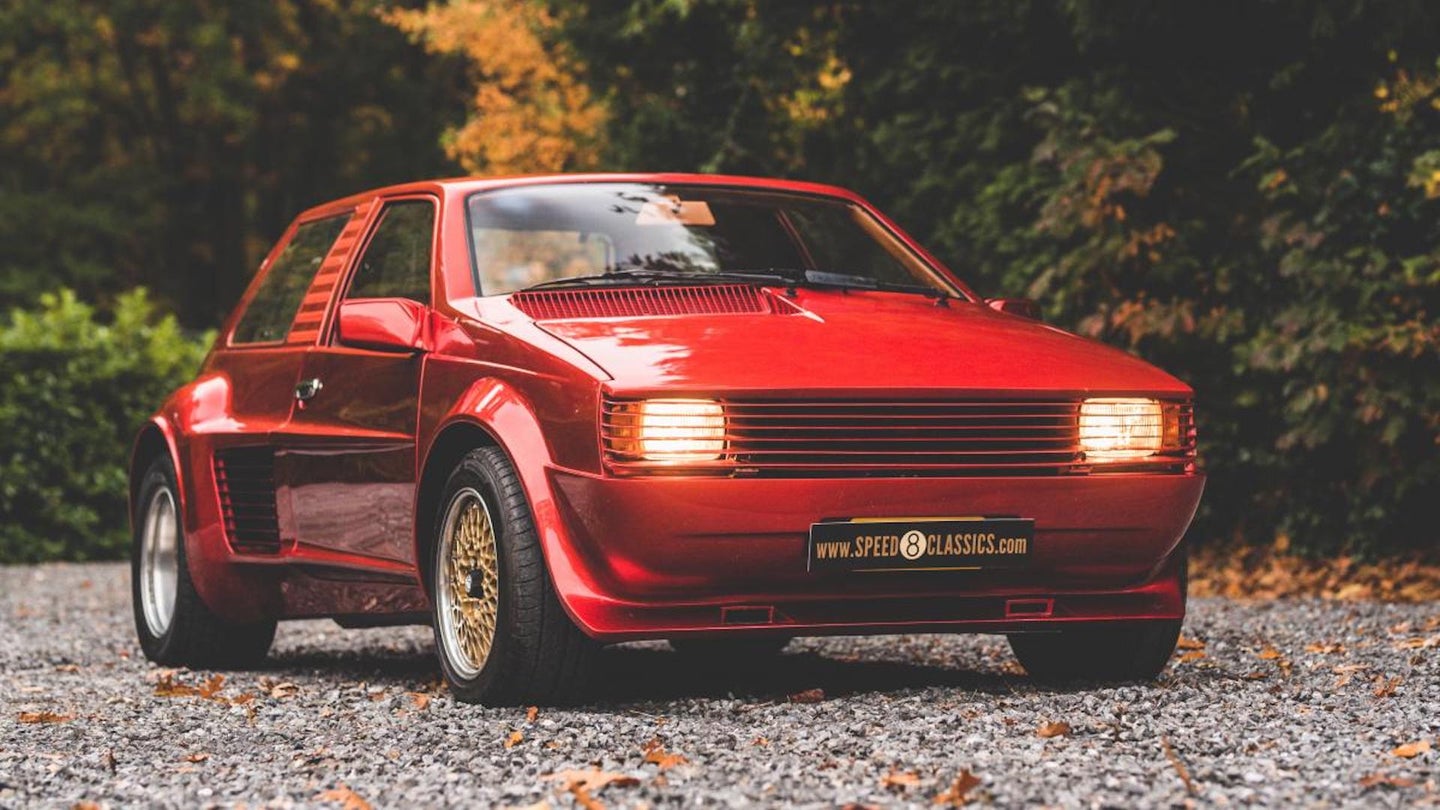 Sbarro Super Eight: A $183K Hot Hatch with a Ferrari Heart and a Pizza Chain Name