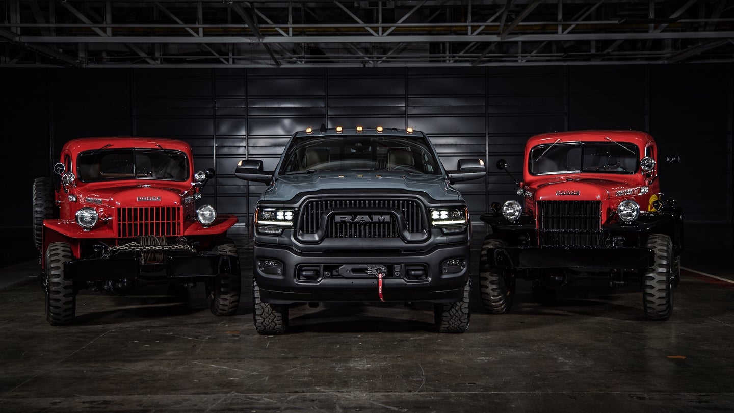 2021 Ram Power Wagon 75th Anniversary Edition Celebrates Its Ancestor With Throwback Looks