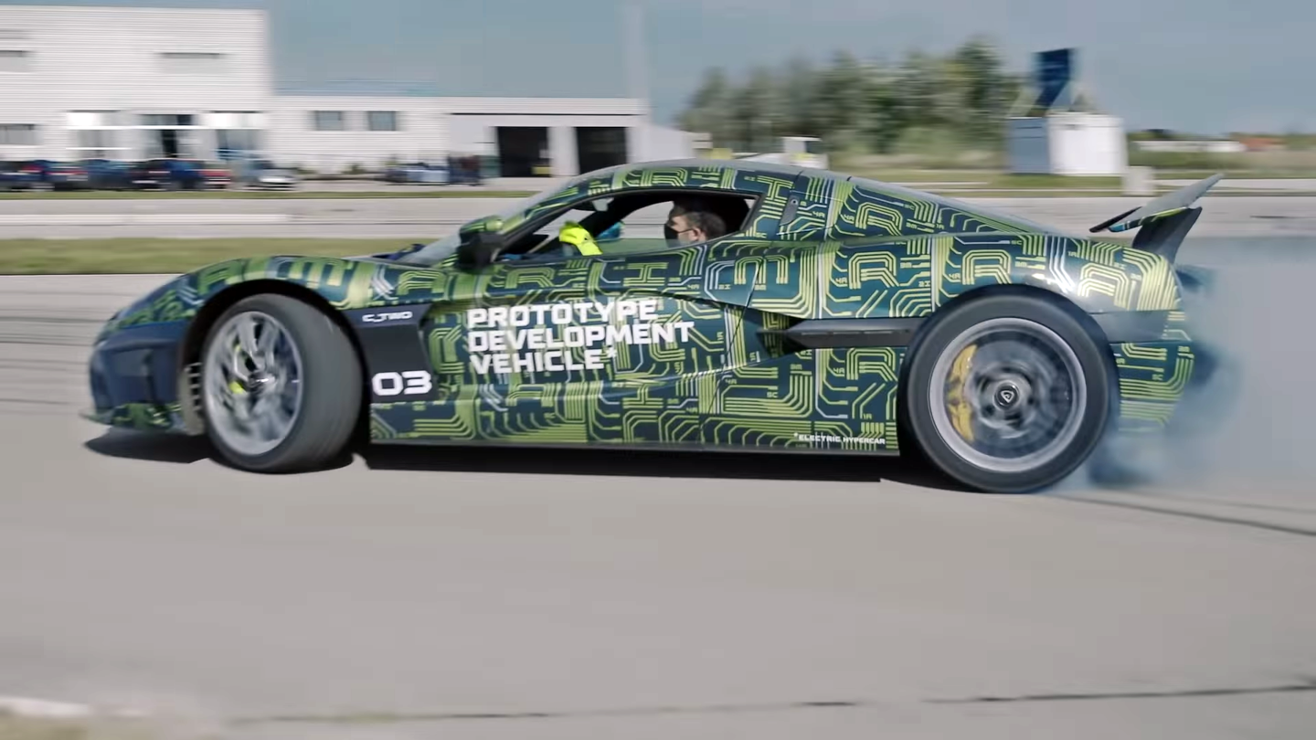 It Takes a Ton of Hidden Work to Track Test Rimac’s 1,914-HP C_Two Electric Hypercar