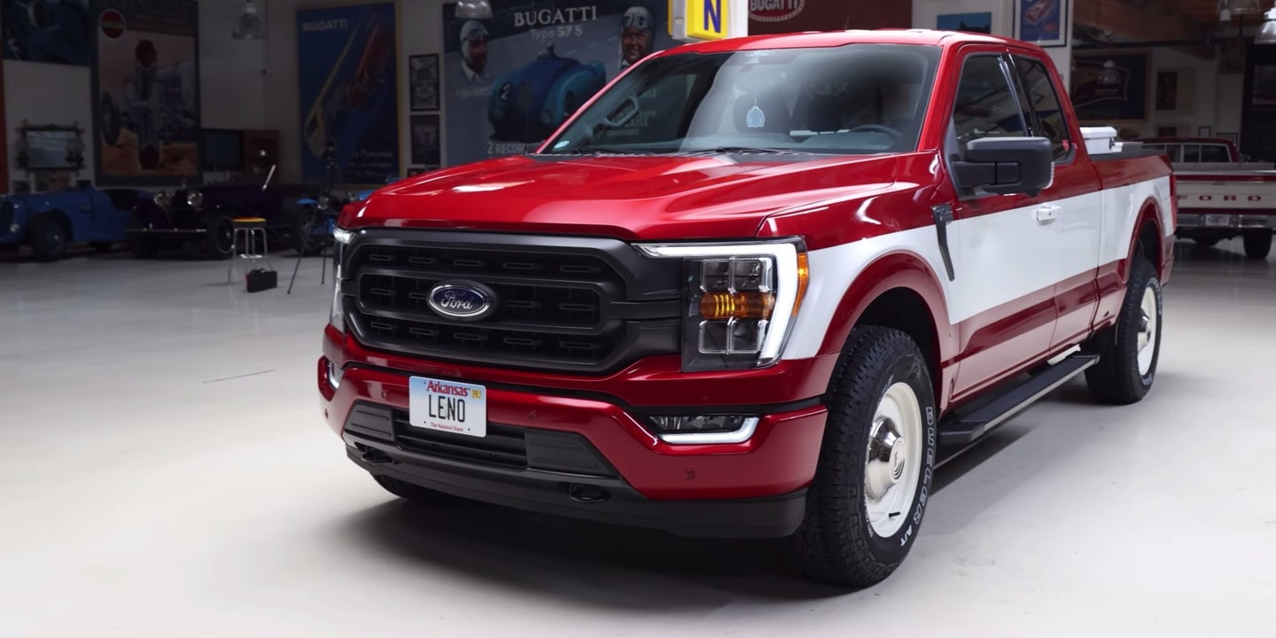 Jay Leno Recreates Walmart Founder’s 1979 Ford Pickup Truck With New F-150