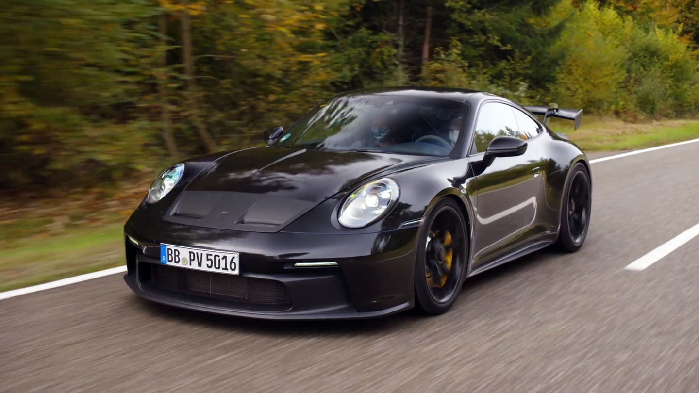 The 2021 Porsche 911 GT3 Keeps the 4.0L N/A Flat-Six and Weighs 3,152 Pounds Wet