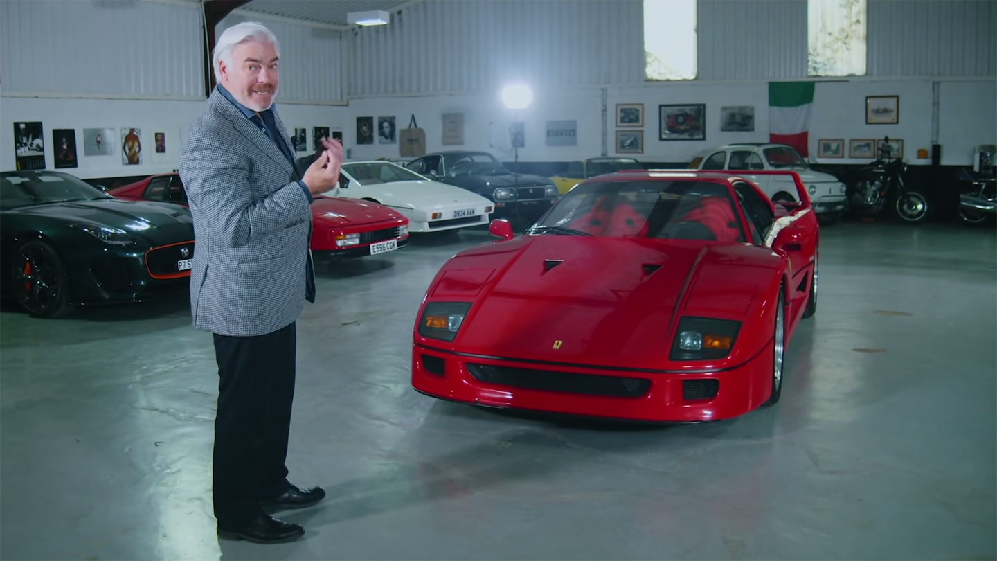 Watch Ferrari F430 Designer Frank Stephenson Try to Improve the Legendary F40